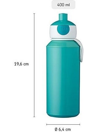 Mepal - Drinking Bottle Pop Up Campus Beverage Bottle 400 ml - Image 1