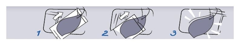 AREON Sport Lux Gold - Hanging Cardboard Air Freshener for Car, Home & Office - Premium Cologne Perfume with Natural Fragrances - Long Lasting, Fresh, Luxurious Scent - Stylish Design, Pack of 3