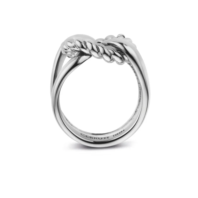 CERRUTI 1881 Chiara Stainless Steel Finger Ring For Women