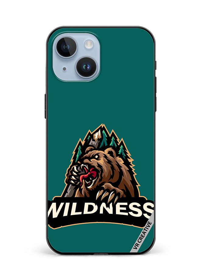 VR CREATIVE Protective Case Cover For Apple iPhone 15 Plus Wildness Design Multicolour - Image 1