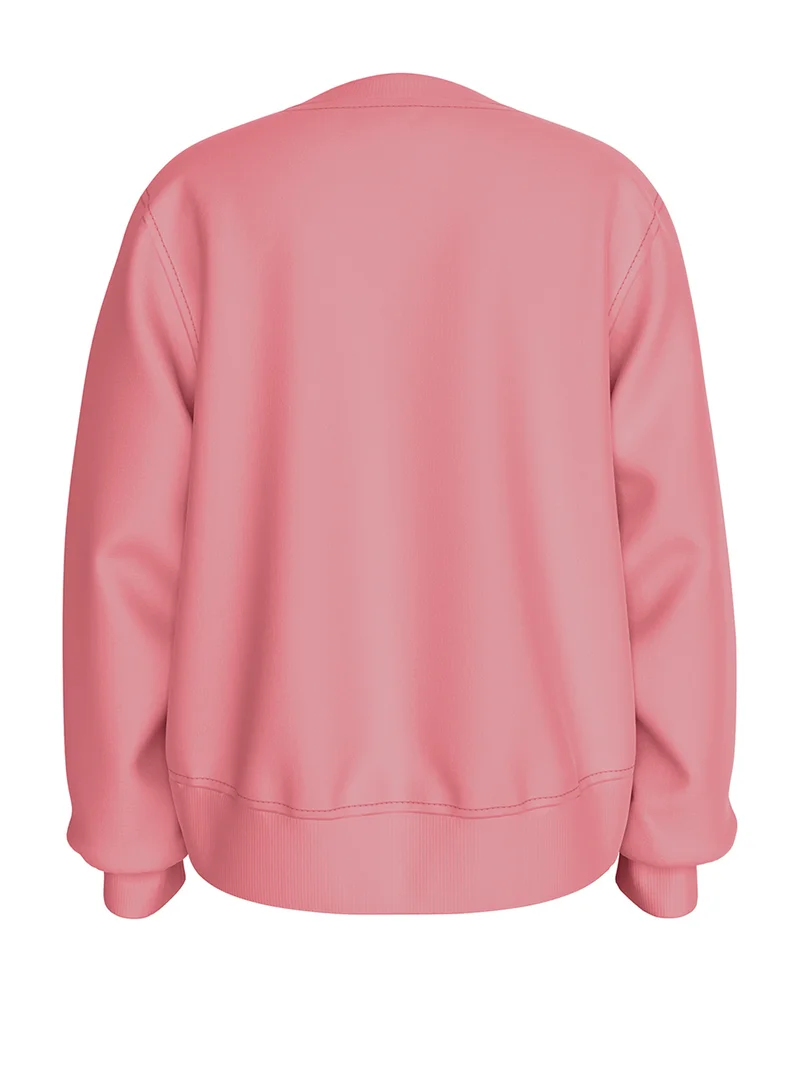 Calvin Klein Jeans Kids Logo Crew Neck Sweatshirt