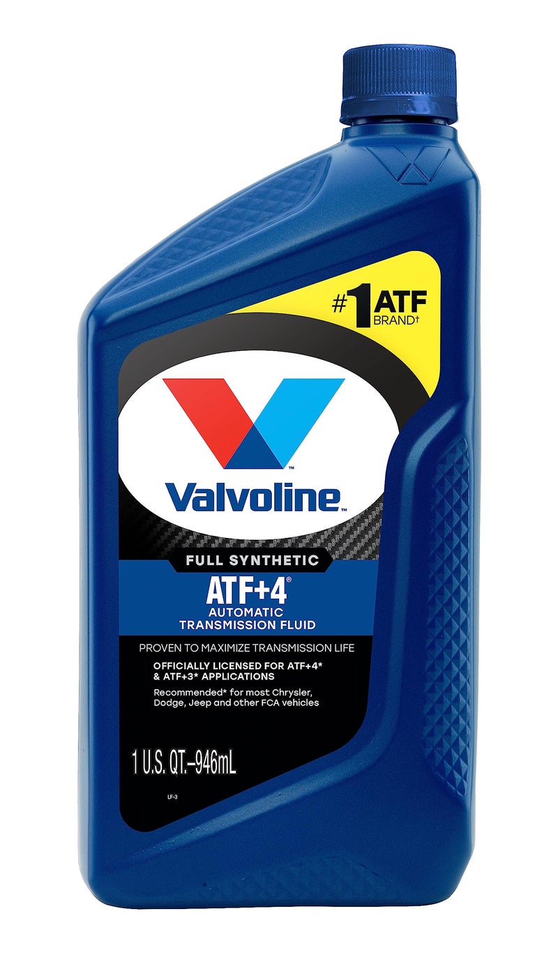 Valvoline ATF +4 Full Synthetic Automatic Transmission Fluid 1 QT, Case of 6 - Image 2