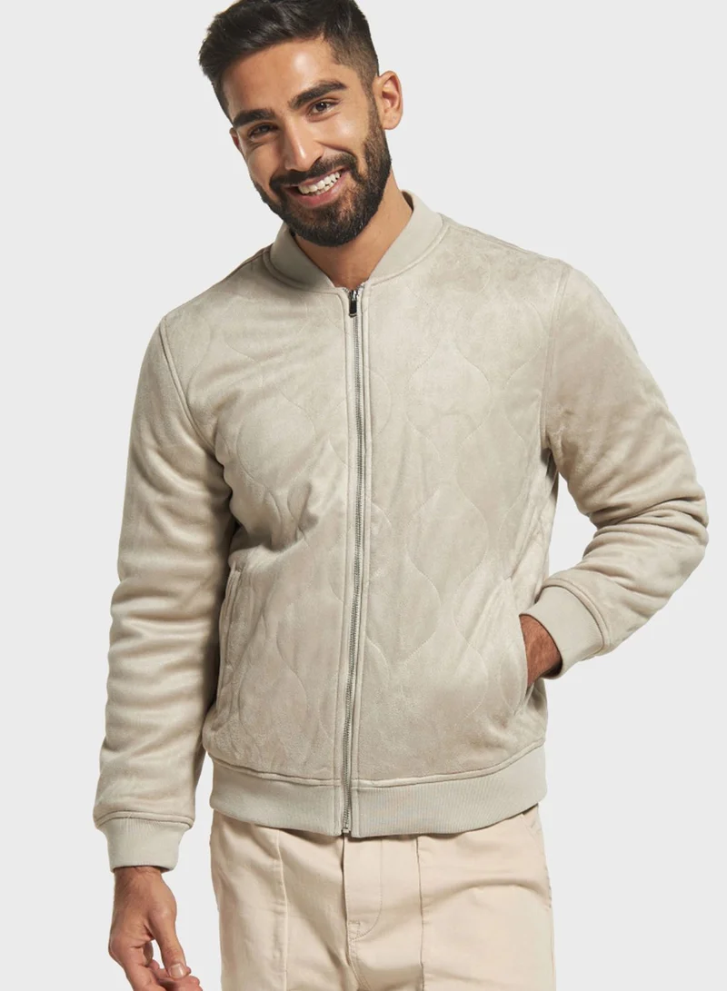 Iconic Mandarin Quilted Jacket