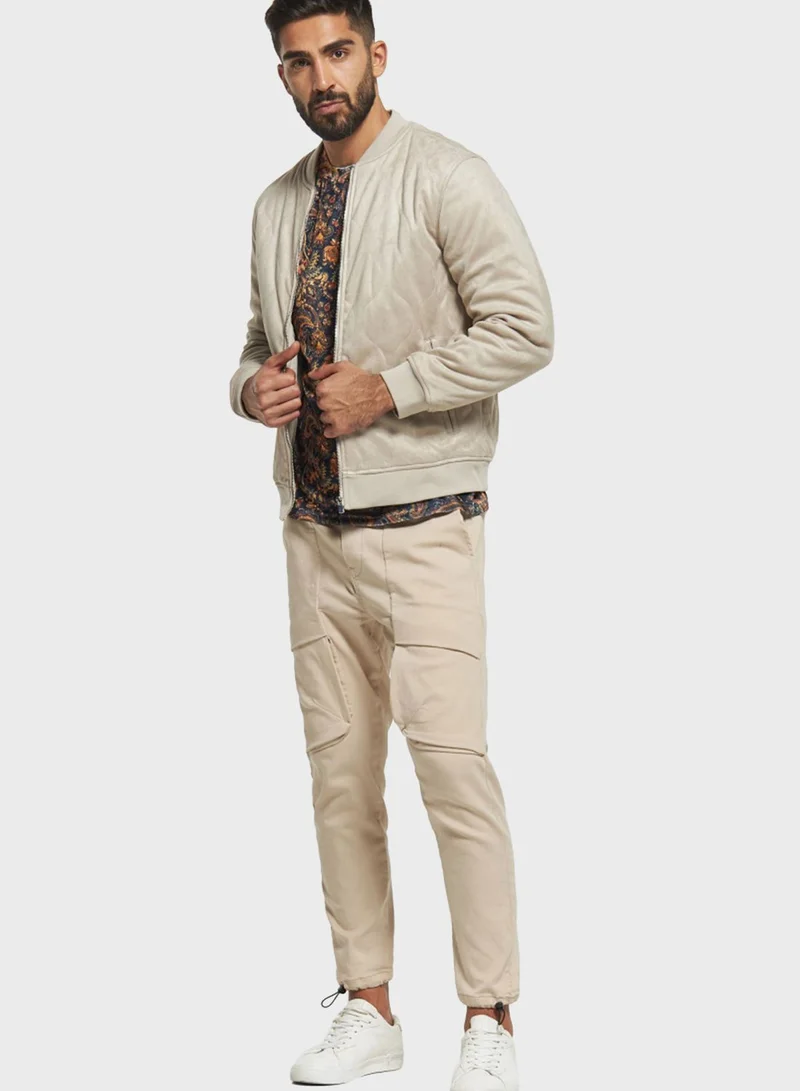Iconic Mandarin Quilted Jacket