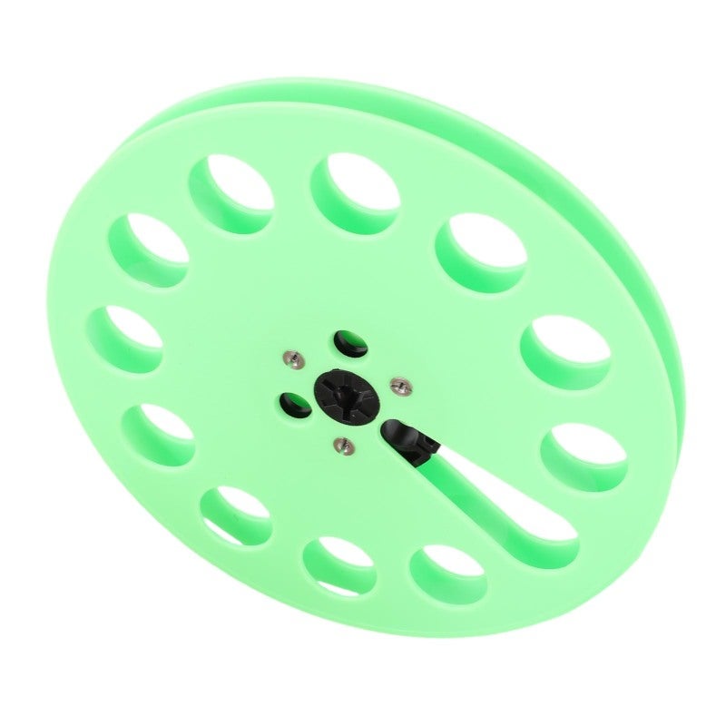 1/4 Inch 7 Inch Green Empty Tape Reel - 12 NAB Flange Holes For Strength Smooth Airflow Tape Reel Replacement for Analog Recording Enthusiasts Studio Engineers Reel To Reel Tape Decks - Image 4