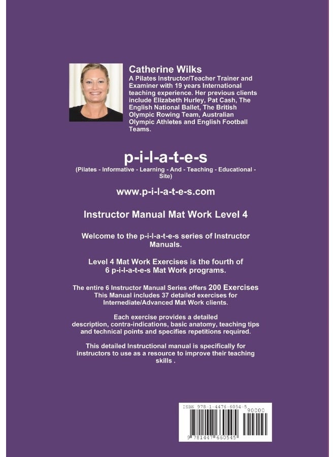 p-i-l-a-t-e-s Instructor Manual Mat Work Level 4  - Image 2