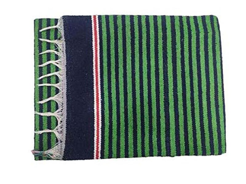Hashtag® Multicolor Durrie/Carpet 45" X 72" (Green) - Image 2