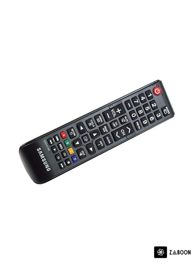 Zaboon TV Remote Control Black
