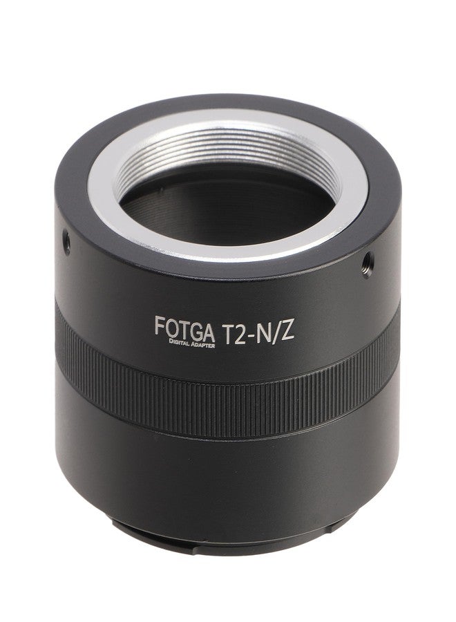 FOTGA Lens Mount Adapter Ring for T2 T Mount Lens to Z-Mount Mirrorless Camera, Compatible with Nikon Z50 Z30 Z9 Z8 Z7II Z6II Z7 Z6 Z5 Zf Zfc Full Frame Mirrorless Camera - Image 1