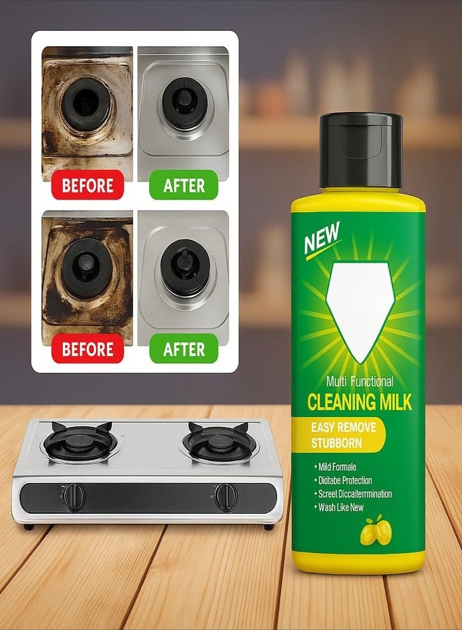 CARADIN multifunctional cleaner, Powerful Multifunctional Cleaner, Multifunctional Concentrated Cleansing Lotion, Multifunctional Cleaner Liquid, High-Performance Cleaning Agent for Kitchen & Bathroom (3 pc) - Image 5