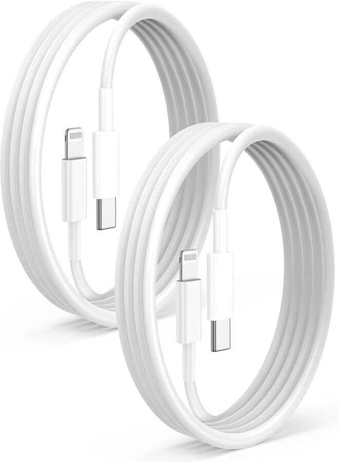 USB C to Lightning Magnetic Cable - 1.5M - MFI Certified Fast Charging 20W PD 3.0-480Mbps Data Transfer Rate - Retractable Flat Cord Compatible with iPhone 14 13 12 11 Pro Max XR XS X