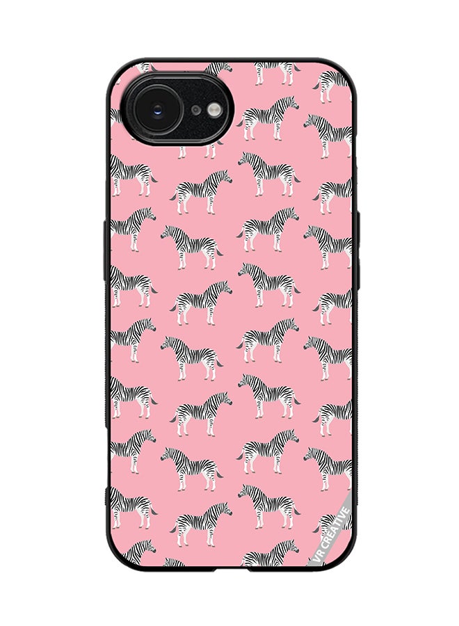 Protective Case Cover For Apple iPhone 16e Mix Pattern Design Multicolour