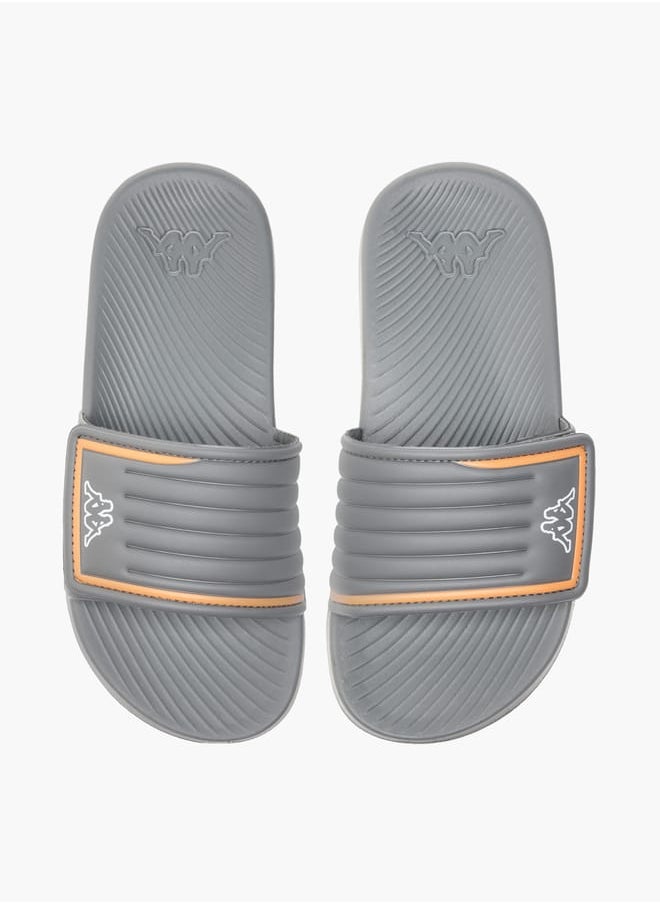 Kappa Boys' Textured Slip-On Slides  - Image 1
