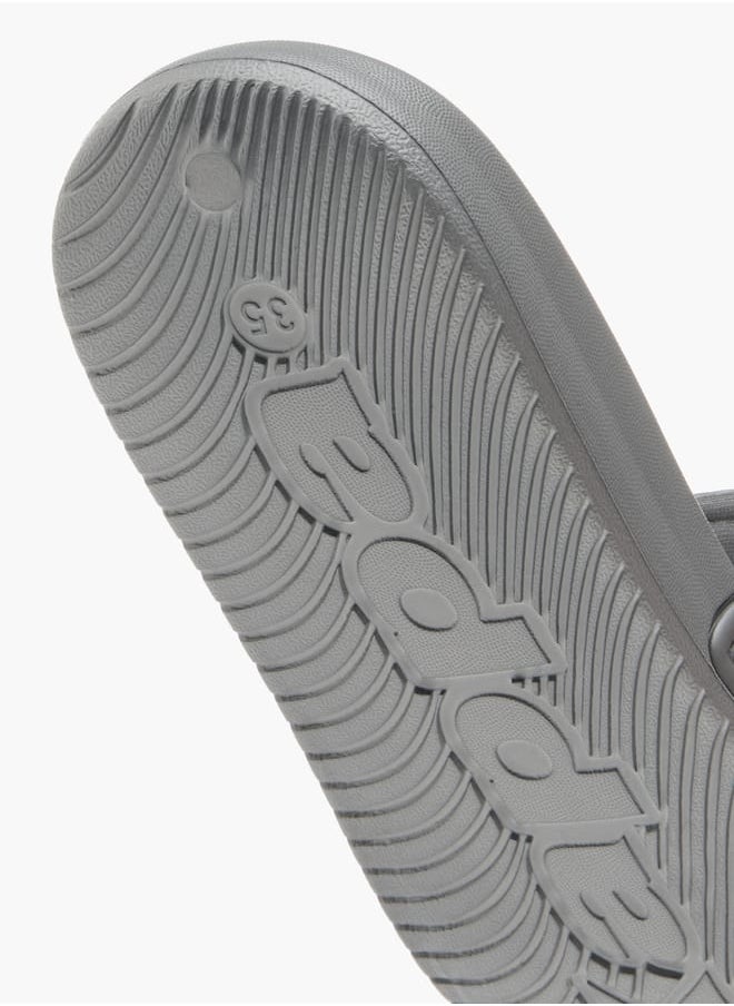 Kappa Boys' Textured Slip-On Slides  - Image 4