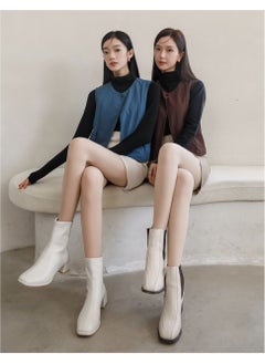TECHNO 8Q Hotlife Fit Skin-Appearance Elastic Thermal Wool and Raised Pantyhose Corset  - Image 4
