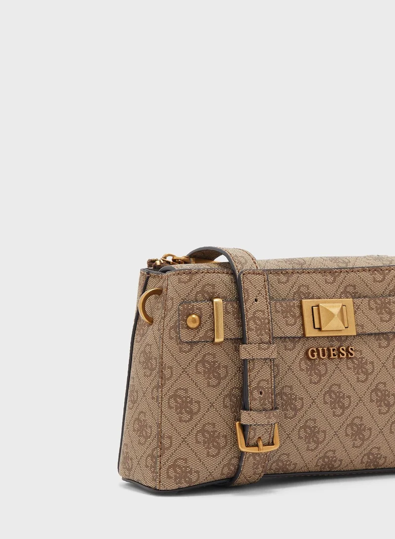 GUESS Aieta Society Crossbody Bag