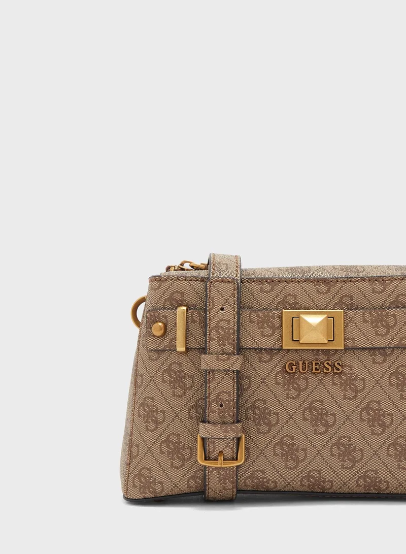 GUESS Aieta Society Crossbody Bag