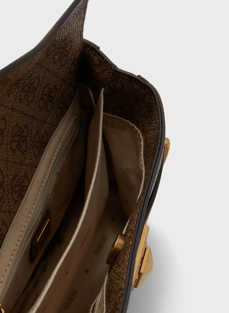 GUESS Aieta Society Crossbody Bag