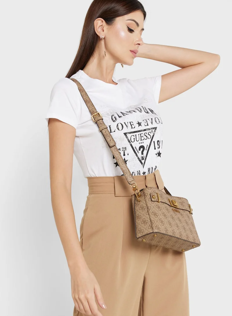 GUESS Aieta Society Crossbody Bag