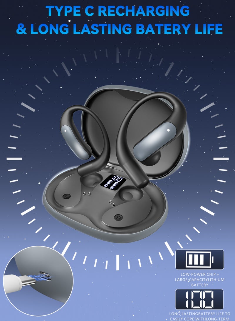 سماعات أذن مترجم AI في الوقت الحقيقي: سماعات أذن مترجم 3 في 1 لـ iOS وAndroid، تدعم 144 لغة، مع بطارية تدوم 60 ساعة، سماعات أذن مترجم للسفر واجتماعات الأعمال والدراسة - Image 2