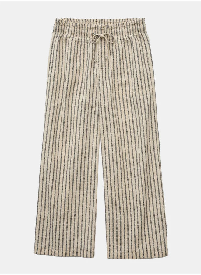 امريكان ايجل AE High-Waisted Paperbag Pull-On Pant