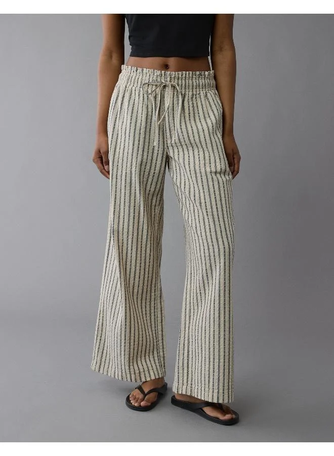 American Eagle AE High-Waisted Paperbag Pull-On Pant