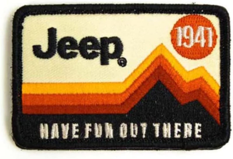 شعار جيب استمتع هناك رقعة مطرزة ملصقة بالحرارة