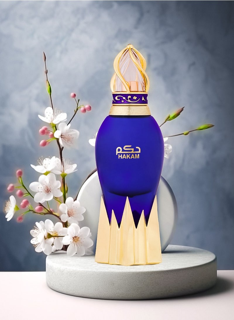 Naseem Hakam Aqua Eau de Parfum for Men & Women – 50ml | Subtle Tone Unisex Fragrance with Warm Spicy, Leathery & Musky Notes | Long-Lasting Perfume for Daily & Evening Wear - Image 1