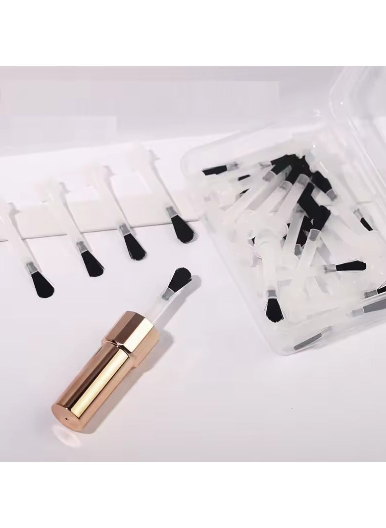 Goolsky 66pcs Disposable Nail Polish Brush Nail Polish Replacement Brush Kit ip Powder Liquid Replacement Brushes Manicure Tools  - Image 3