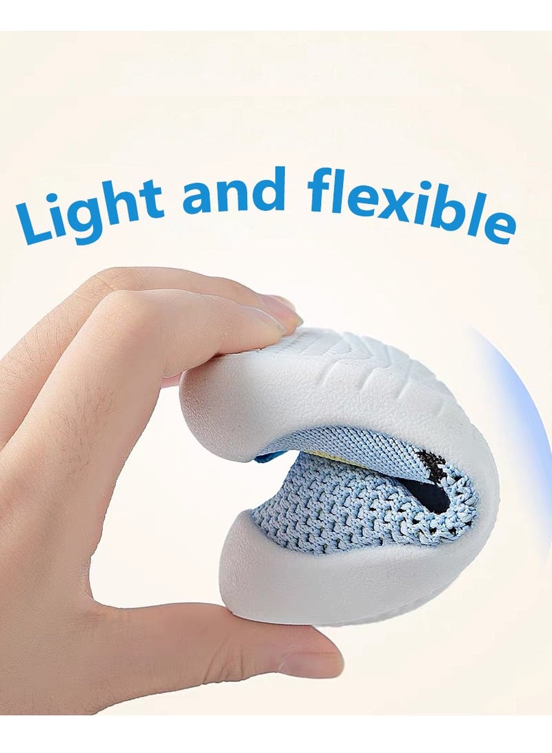 Trainers for Infant Toddler Boys Girls Shoes Breathable Mesh Soft Sole Lightweight Safer Non-Slip Toddler Sneakers Baby First Walking Shoes 6 - 36 Months  - Image 3