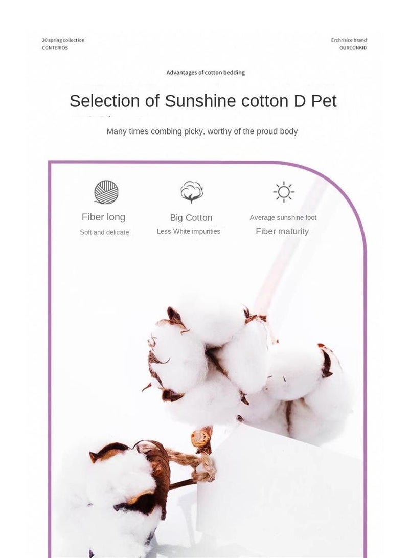 Bluejw طقم سرير أنمي من Pochacco مكون من 4 قطع من الألياف الدقيقة الناعمة المطبوعة برسوم كرتونية ثلاثية الأبعاد مع سحاب إغلاق هدايا للأطفال والمراهقين والبالغين - Image 3