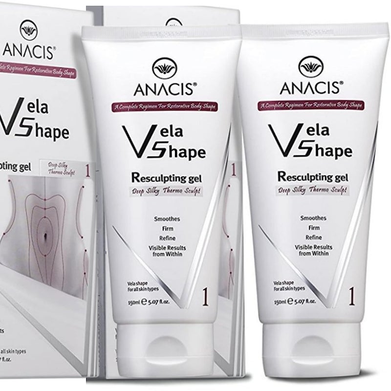 Anacis Cellulite Hot Body Cream Gel Boosts Skin Elasticity Target Cellulite Visibly Smooth Lumpiness and Dimpling for More Smoother Even Skin. Anacis 5.07 Oz (TWO PACKS) - Image 1