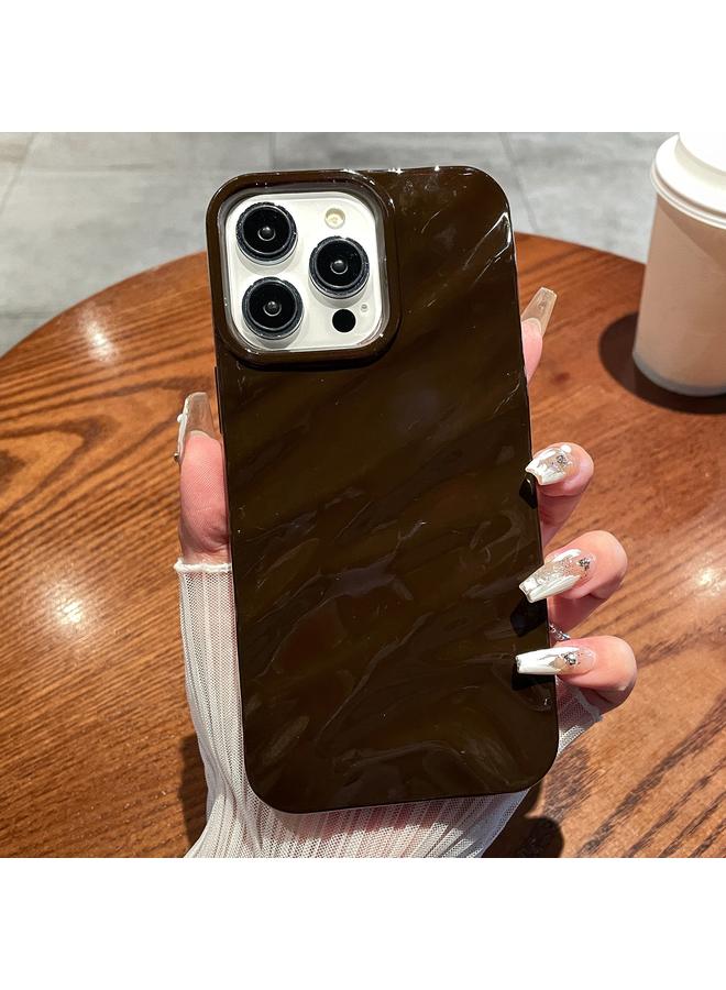 إيروريكس جراب لهاتف iPhone 15 Pro مصنوع من مادة TPU بلون سادة وملمس مموج - Image 1