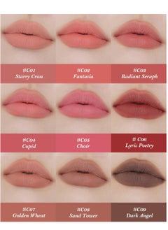 Flower Knows Little Angel Matte Lipstick - 3.5g, Waterproof, Long-lasting, Matte Finish (C08 Sand Tower - Vanilla Chocolate) - pzsku/Z50F72A784F8AFA5ECA1BZ/45/_/1717070964/dfa2b551-2a81-4c27-b5b2-832c7e2006b3