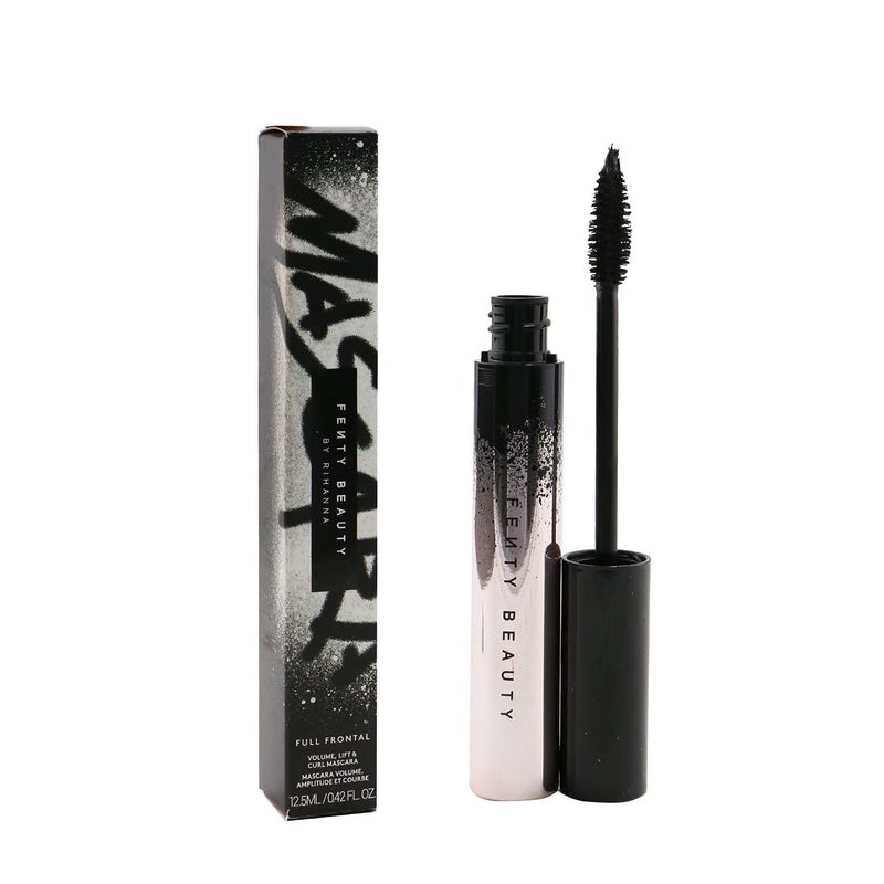 Fenty Beauty by Rihanna Full Frontal Volume, Lift & Curl Mascara Cuz I'm Black - Image 2
