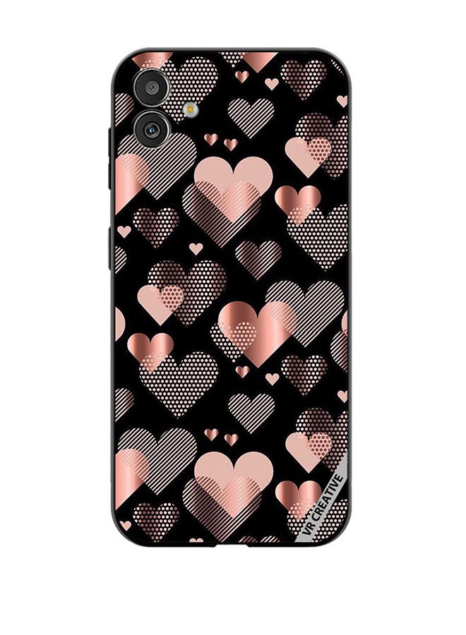 VR CREATIVE Protective Case Cover For Samsung Galaxy M13 5G Flying Hearts Design Multicolour - Image 1