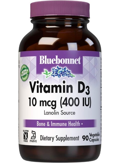 Vitamin D3 400 Iu Capsules 90 Count