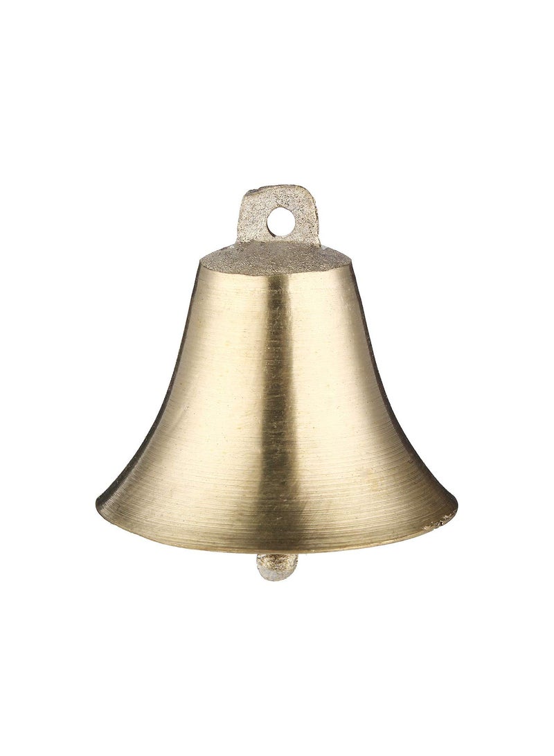 جي جوت أجراس نحاسية نقية مقاس 50 × 50 مم، زينة لرقبة البقرة والحصان والأغنام والحيوانات، جرس عالي الصوت للغاية للمزرعة - Image 1