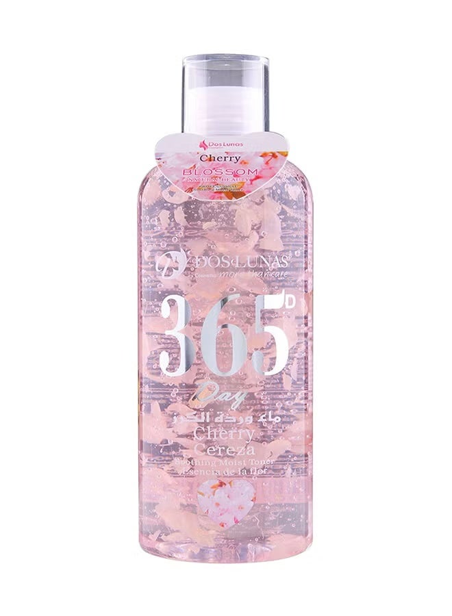 DOS LUNAS Cherry Soothing Hydrating Facial Toner 400ml - Image 2