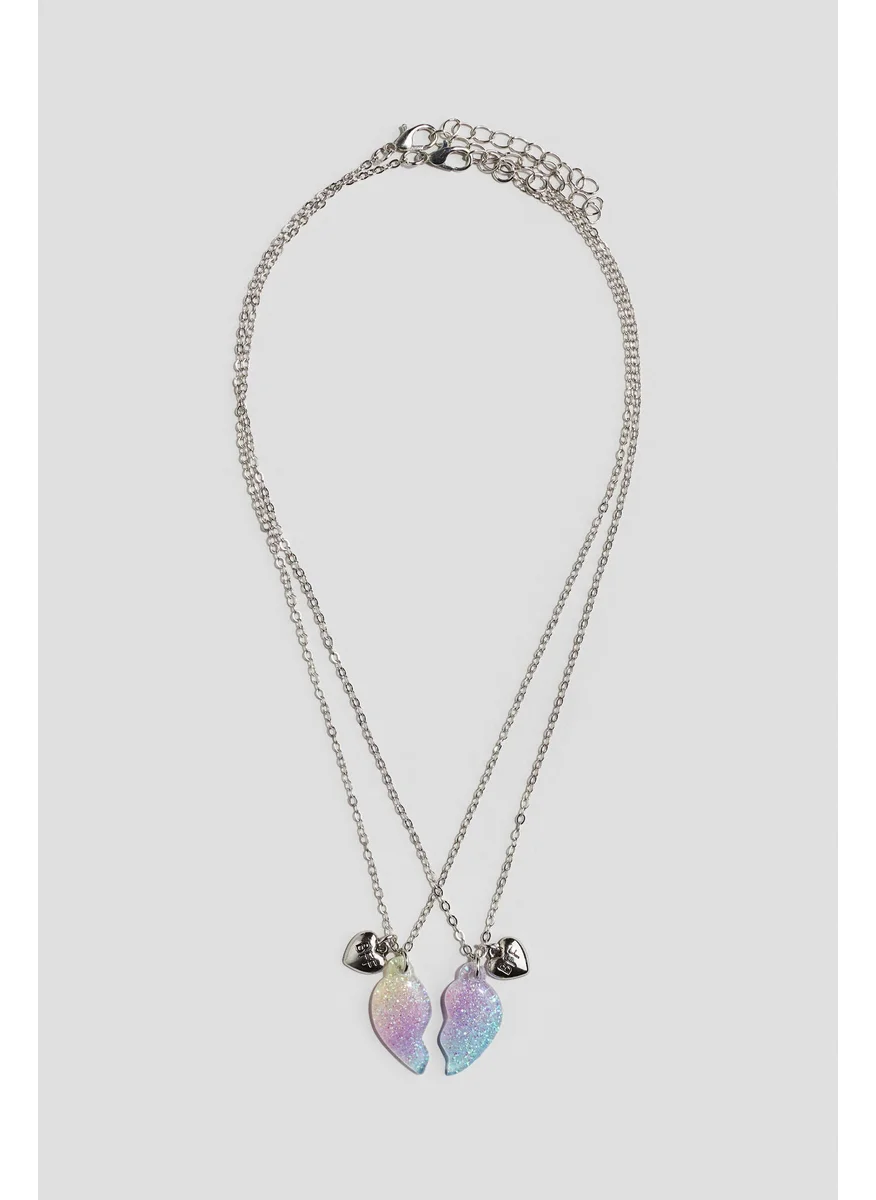H&M 2-Pack Friendship Necklaces