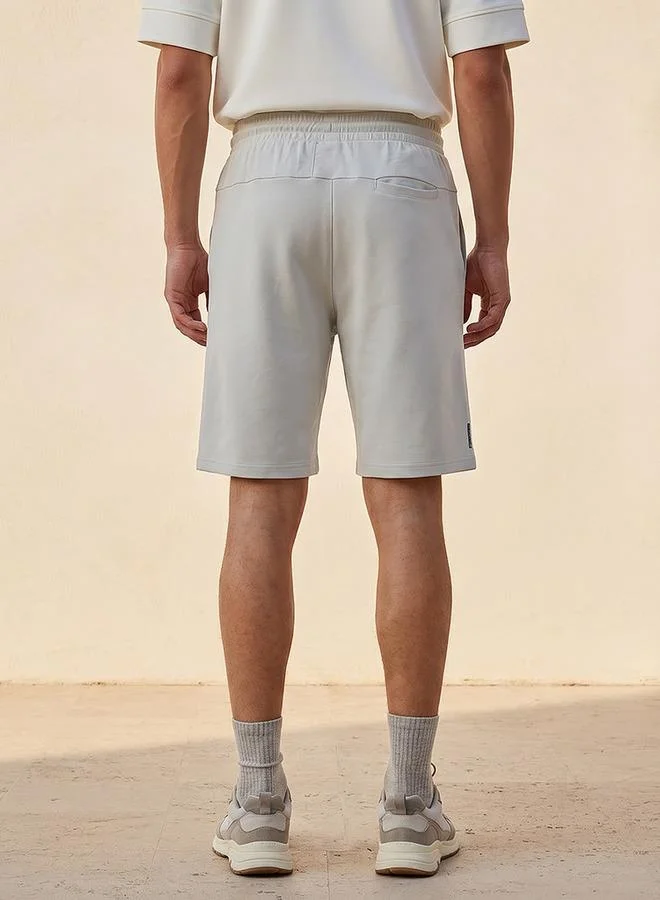 Splash Active BLUE Men Performance Perforated Panel Shorts for Men | Best Price UAE