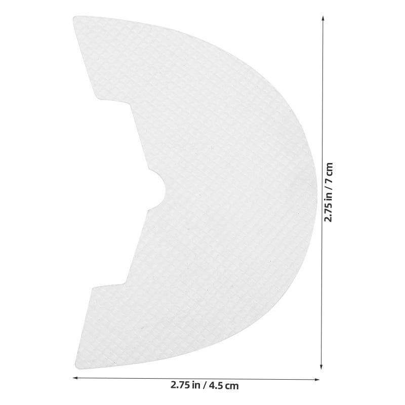 Anti Friction Sole Protectors 5 Pairs Adhesive Rubber Heel Pads for Sneakers Size 38 39 - Image 3