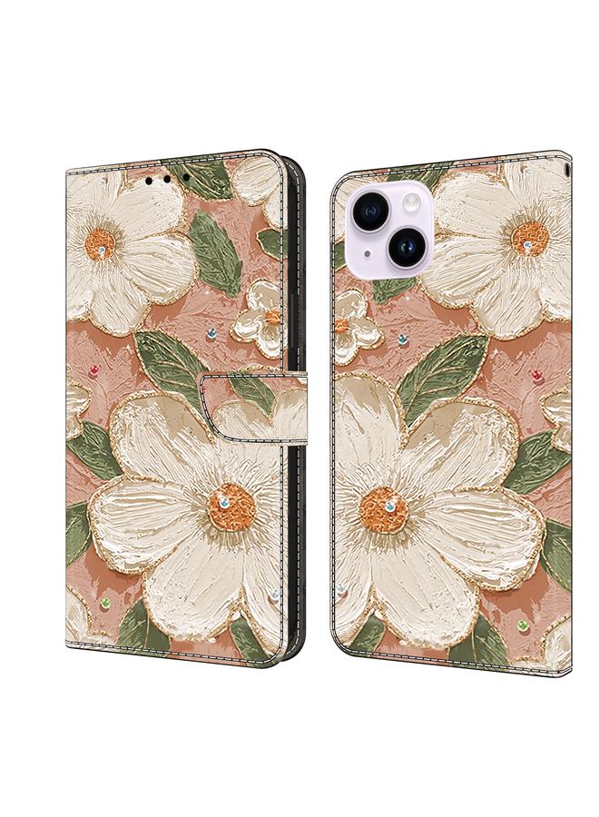 زبون جراب لهاتف iPhone 13 mini مصنوع من الجلد المطلي حديثًا - Image 1