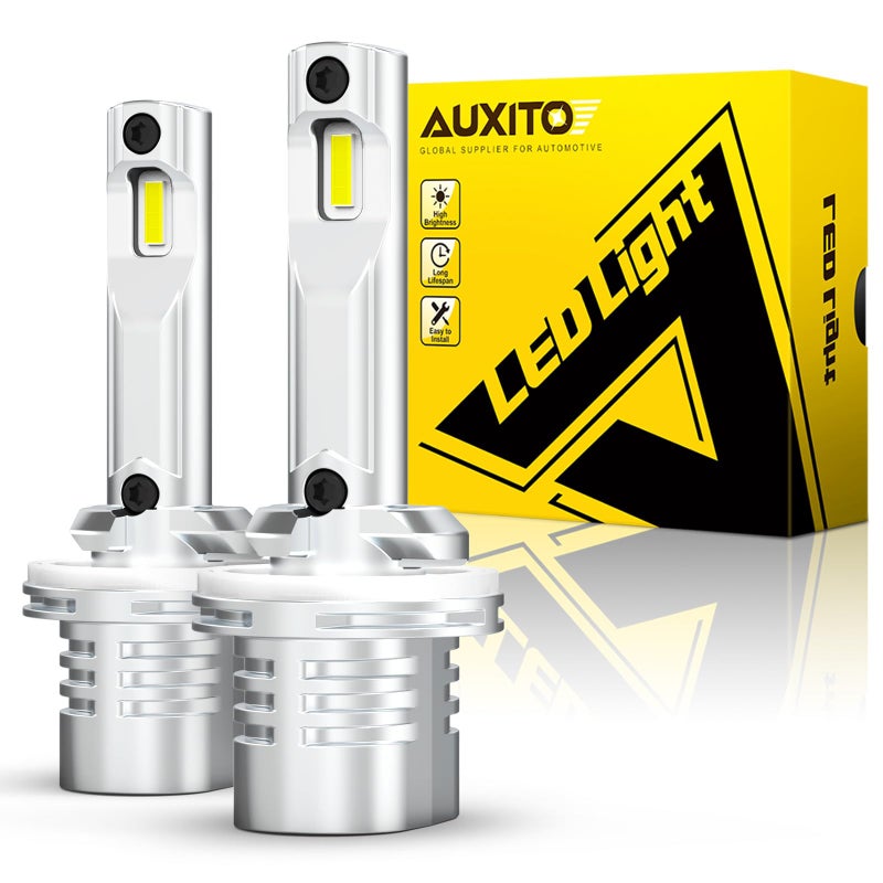 AUXITO 880 Fog Light Bulb, 16,000LM 500% Super Brighter, Real 1:1 Mini Size 899 Fog Lights, 6500K White, No Adapter Required, Non-Polarity, No Fan, Plug and Play, 893 LED Light Kit 2PCS - Image 1