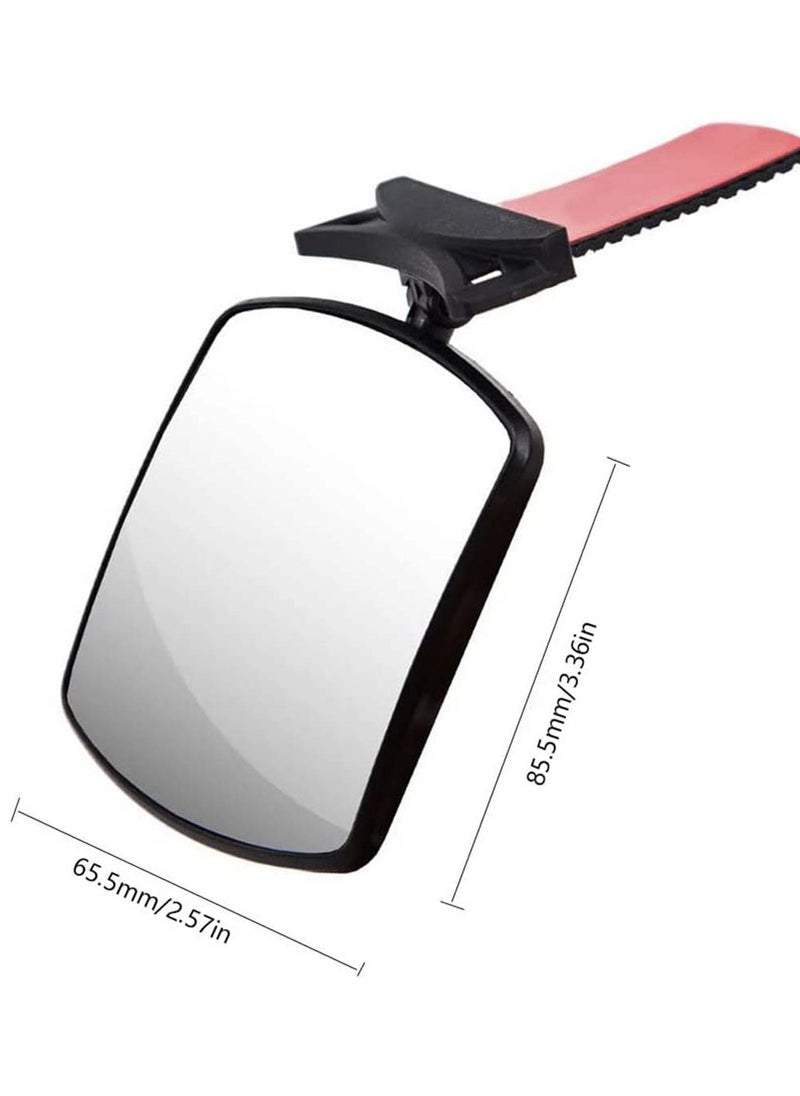 SYOSI - Baby Car Mirror Backseat Safety Rear View Seat Self-Adhesive 360°Adjustable For Mini Mirrors Auto Child Infant Rearview - Image 1