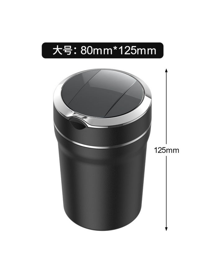 Car Ashtray Car Metal Flame ant Inner Tank ette Tank Fly Ash Prevention With Cover Led With Light Car Ashtray