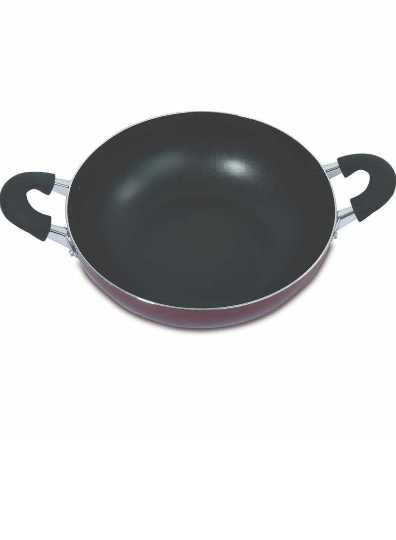 Homeway Premium 28cm Nonstick Wok Pan with Lid – Perfect for Healthy Cooking  - Image 4