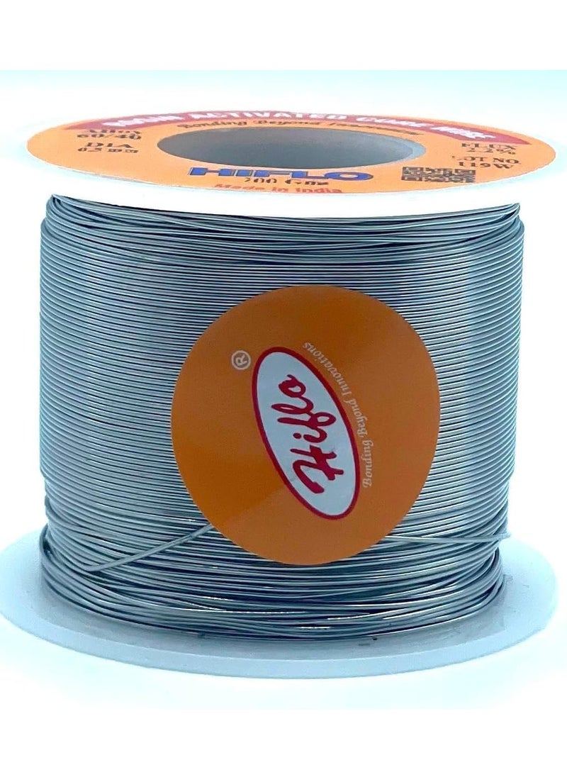Hiflo Solder Wire 0.8MM 200G With Tin Lead 60/40 Alloy Electronics Solder Wire, Made in India (0.8mm 200g)  - Image 2