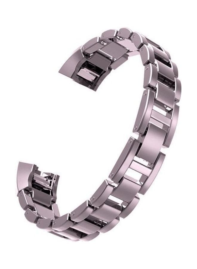 NIBEMINENT For Fitbit Alta HR Smart Watch Three Strains Wrist Strap Watchband Black - Image 3