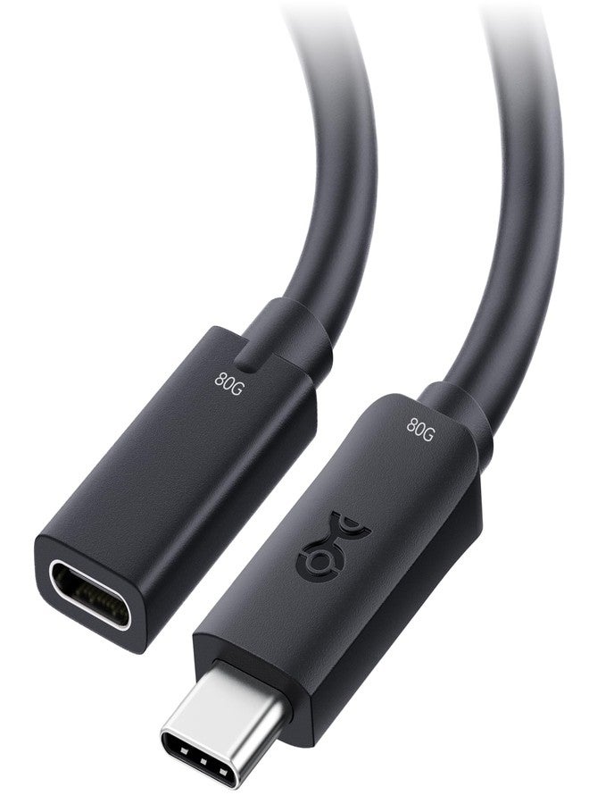 Cable Matters 80Gbps USB4 Extension Cable - 3.3ft, Supports [8K@120Hz / 4K@480Hz Video, 240W Charging, 80Gbps Data Transfer], USB C Extension Cable, USB-C Extender, USB4 / Thunderbolt 5/4 Compatible - Image 1